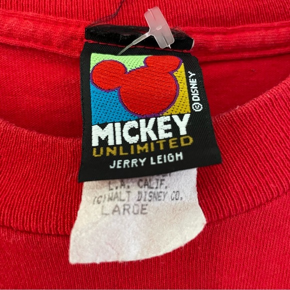 90s vintage Mickey Unlimited Jerry Leigh T-shirt - Picture 2 of 7